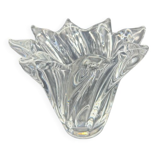 Vase en cristal, années 70