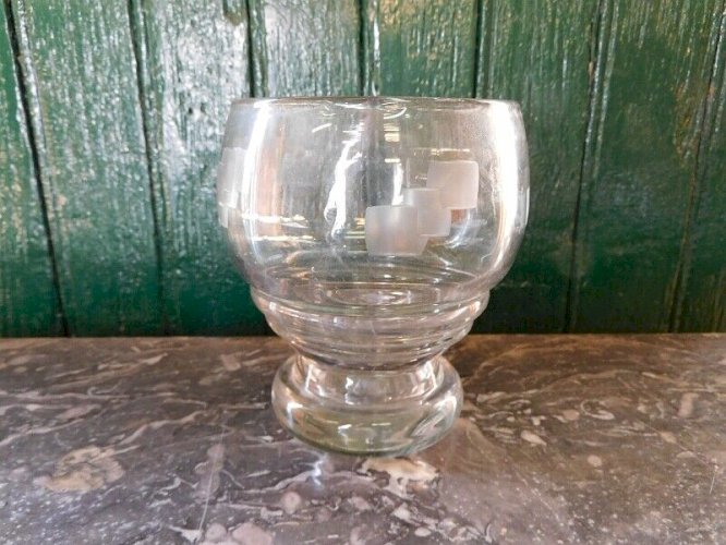VASE EN CRISTAL ART DECO