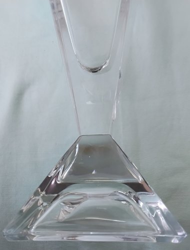 Vase en cristal design