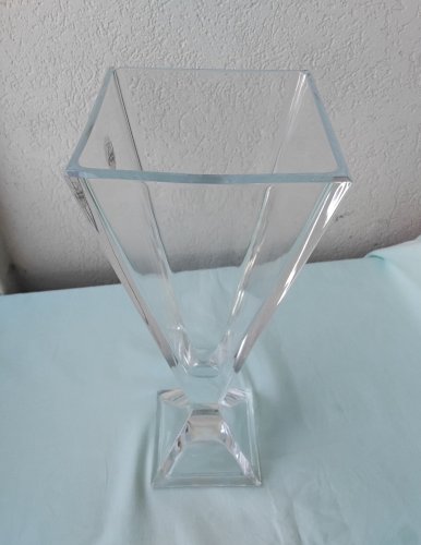 Vase en cristal design