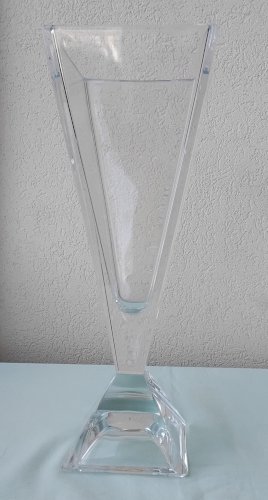Vase en cristal design