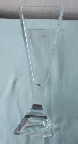 Vase en cristal design