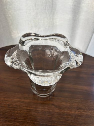 vase en cristal Pierre DAvesn