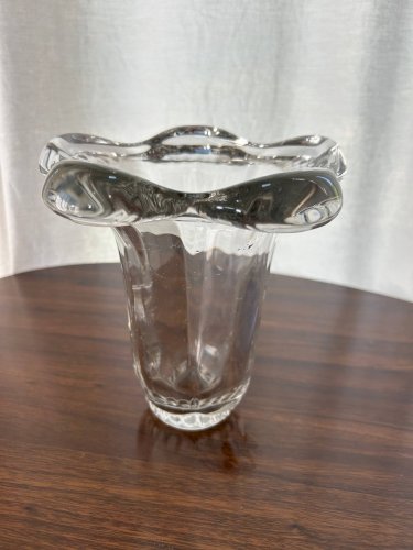 vase en cristal Pierre DAvesn