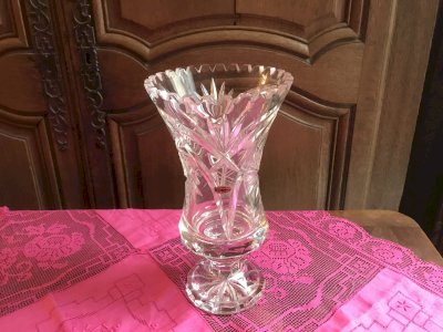 Crystal vase