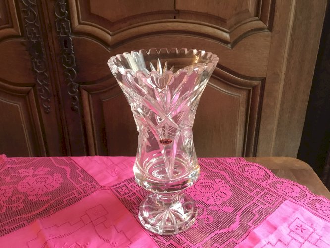 Vase en cristal