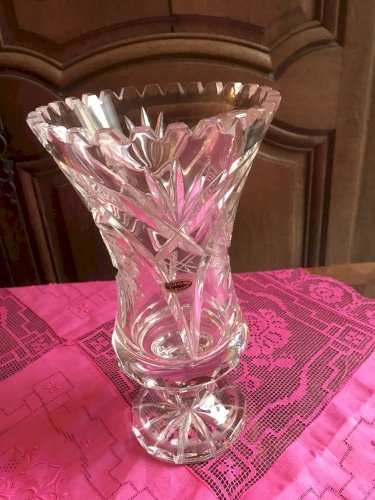 Vase en cristal