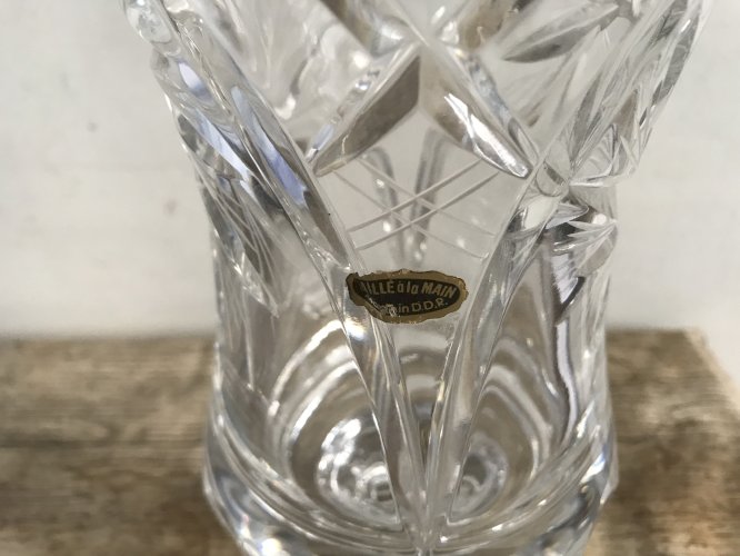 Vase en cristal
