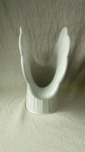 VASE EN FAIENCE ART DECO CHAUMETTE ITALIE*