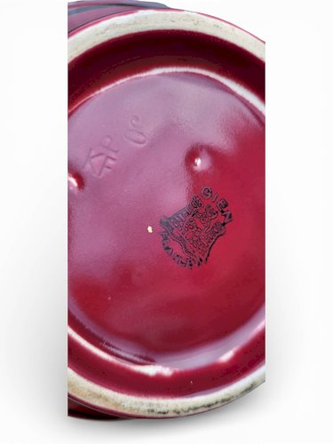 Vase en faïence de Gien 1940-60