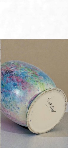 Vase en Faïence, Morvan, 1970s