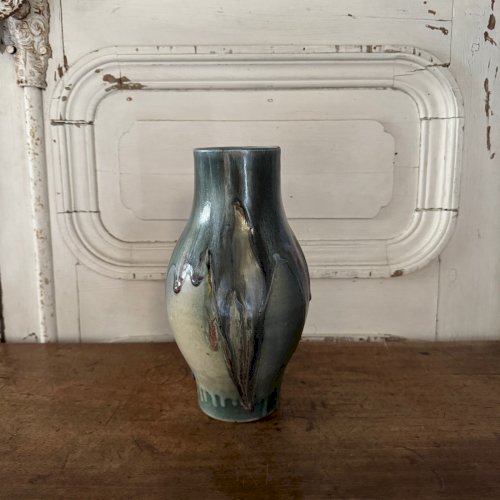 Vase en grès 1900 marquage en creux M3644