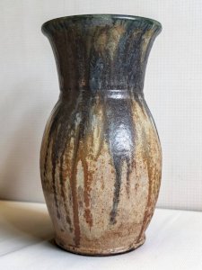 Stoneware vase by Maurice Pitot, Bouffioulx
