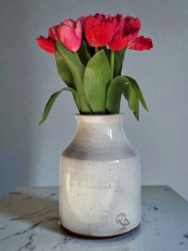 Vase en grès  Pierlot / Ratilly / Puisaye