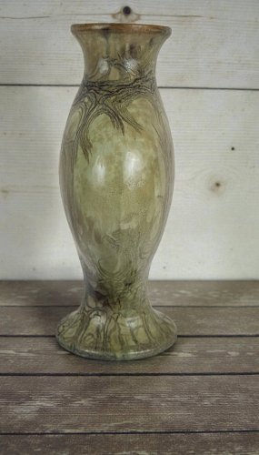 Vase en grès signé Anne Marie Sybesma De Bay, alias MIEP La Borne