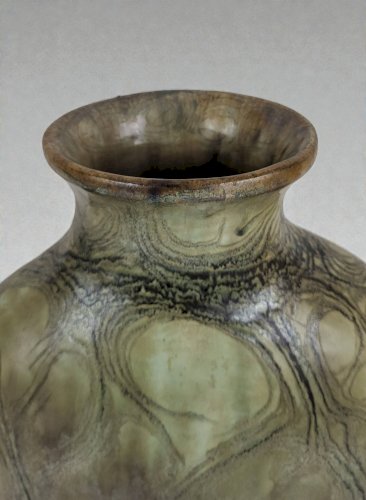 Vase en grès signé Anne Marie Sybesma De Bay, alias MIEP La Borne