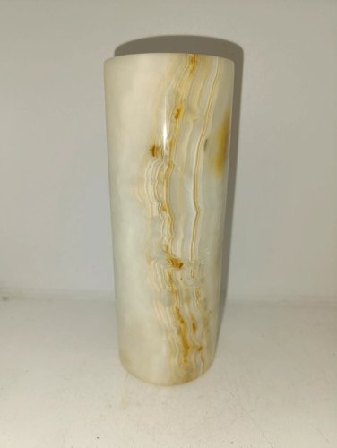 vase en onyx fait main de fabrication Grèce en bon etat
