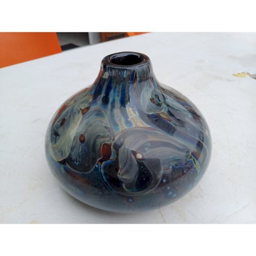 Vase en Pate de Verre de Louis Leloup , Val St Lambert