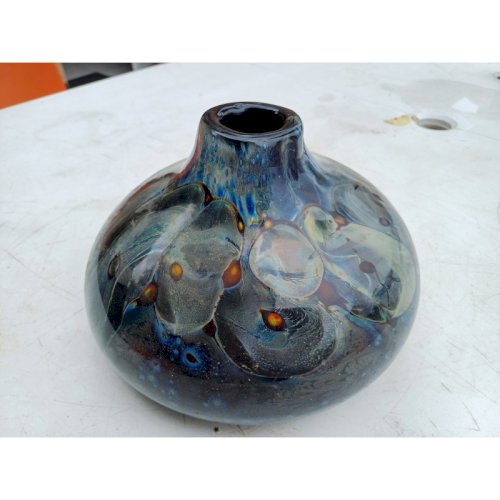 Vase en Pate de Verre de Louis Leloup , Val St Lambert