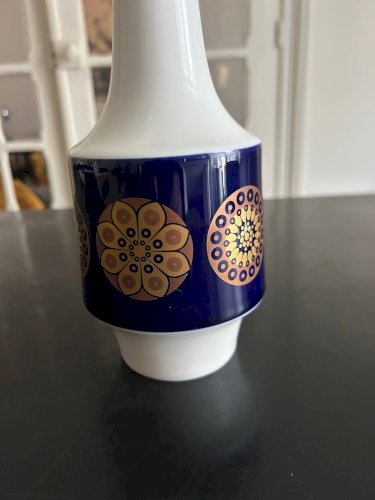 vase en porcelaine  Heinrich Bavaria 1970