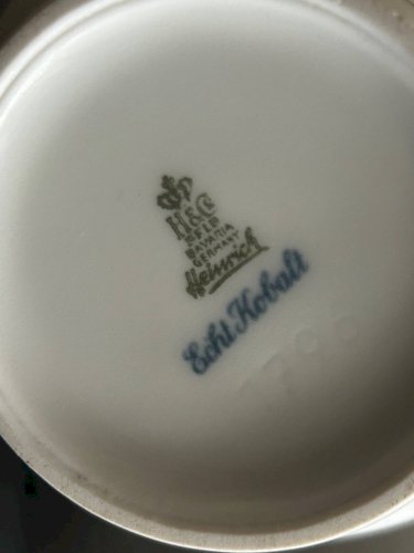 vase en porcelaine  Heinrich Bavaria 1970