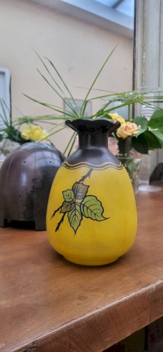 Vase en verre Art déco