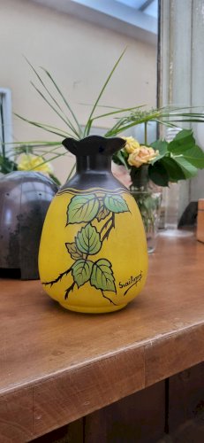 Vase en verre Art déco