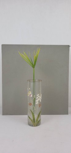 Vase en verre émaillé 1900