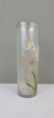 Vase en verre émaillé 1900