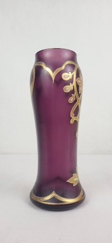 Vase en Verre Émaillé, 1930s