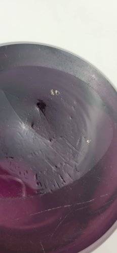 Vase en Verre Émaillé, 1930s