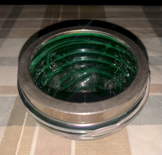 vase en verre irisé art nouveau bohême Pallme-König&Habel fin XIXe loetz kralik