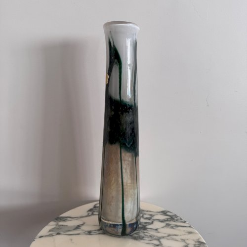 Vase en verre multicouche par Val-Saint-Lambert XXe M3698