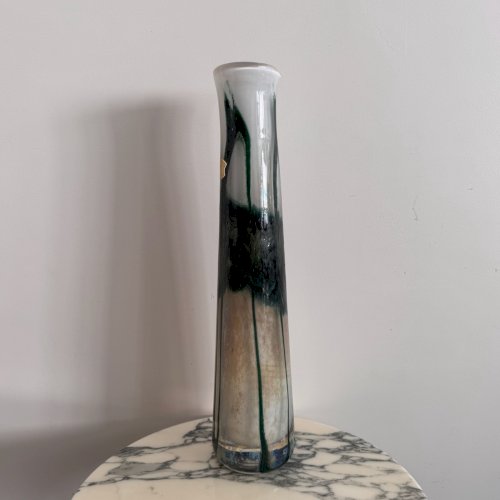 Vase en verre multicouche par Val-Saint-Lambert XXe M3698