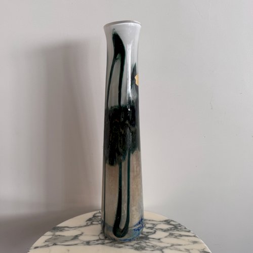 Vase en verre multicouche par Val-Saint-Lambert XXe M3698