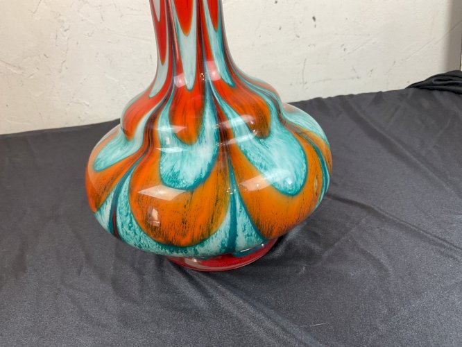 Vase En Verre Murano multicolore Carlo Moretti année 1960-70