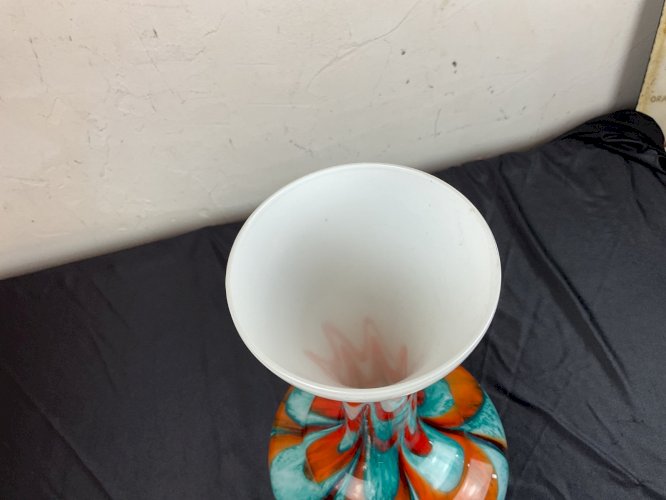 Vase En Verre Murano multicolore Carlo Moretti année 1960-70