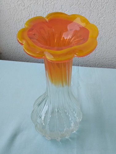 Vase en verre Murano