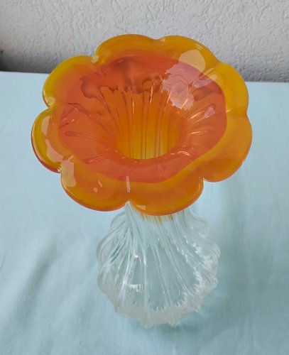 Vase en verre Murano