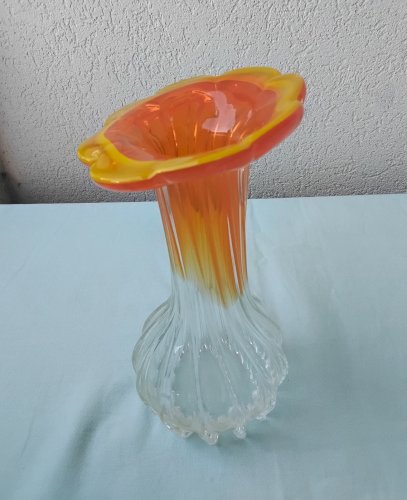 Vase en verre Murano