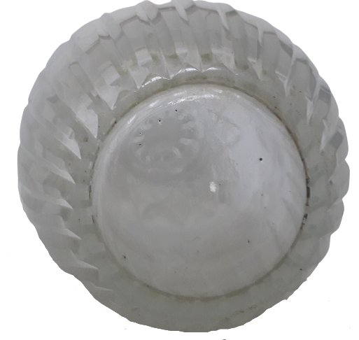 Vase en verre ou cristal taillé