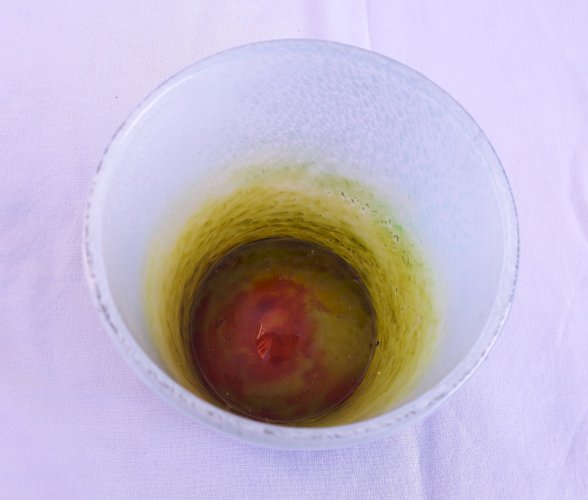Vase en verre scandinave