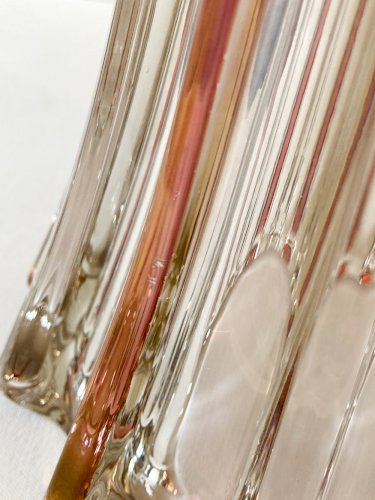 Vase en verre signé Pierre D'Avesn, années 1940