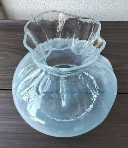 Vase en verre Suédois