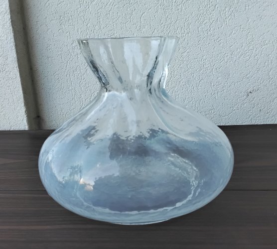 Vase en verre Suédois