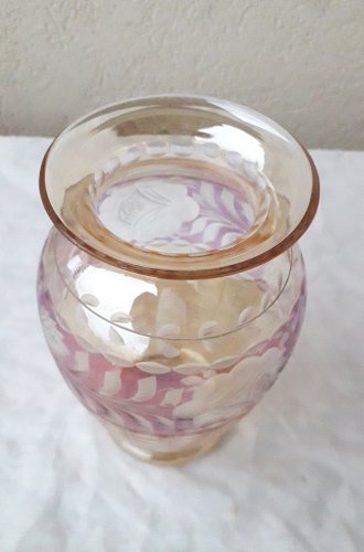 Vase en verre