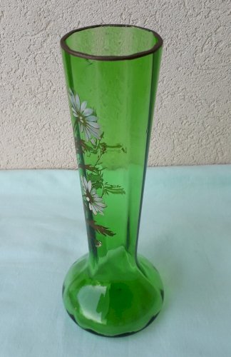 Vase en verre 
