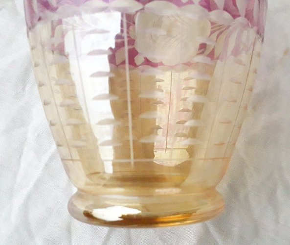 Vase en verre