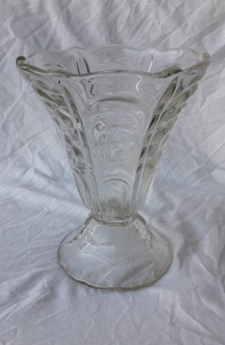Vase en verre