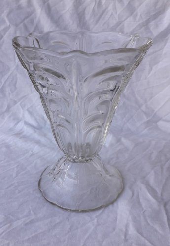 Vase en verre